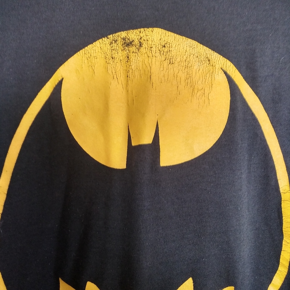 Vintage 80s Screen Stars Batman Single Stitch Graphic Tee - Picture 3 of 7